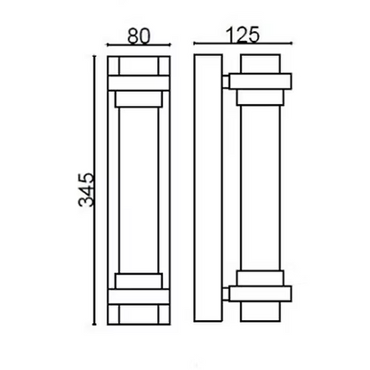 3A 12W LED WALL LIGHT (SE-11506-345)