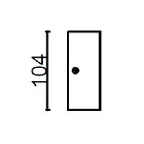 3A 10W LED WALL LIGHT (ST11510-420-BK10WIP65)
