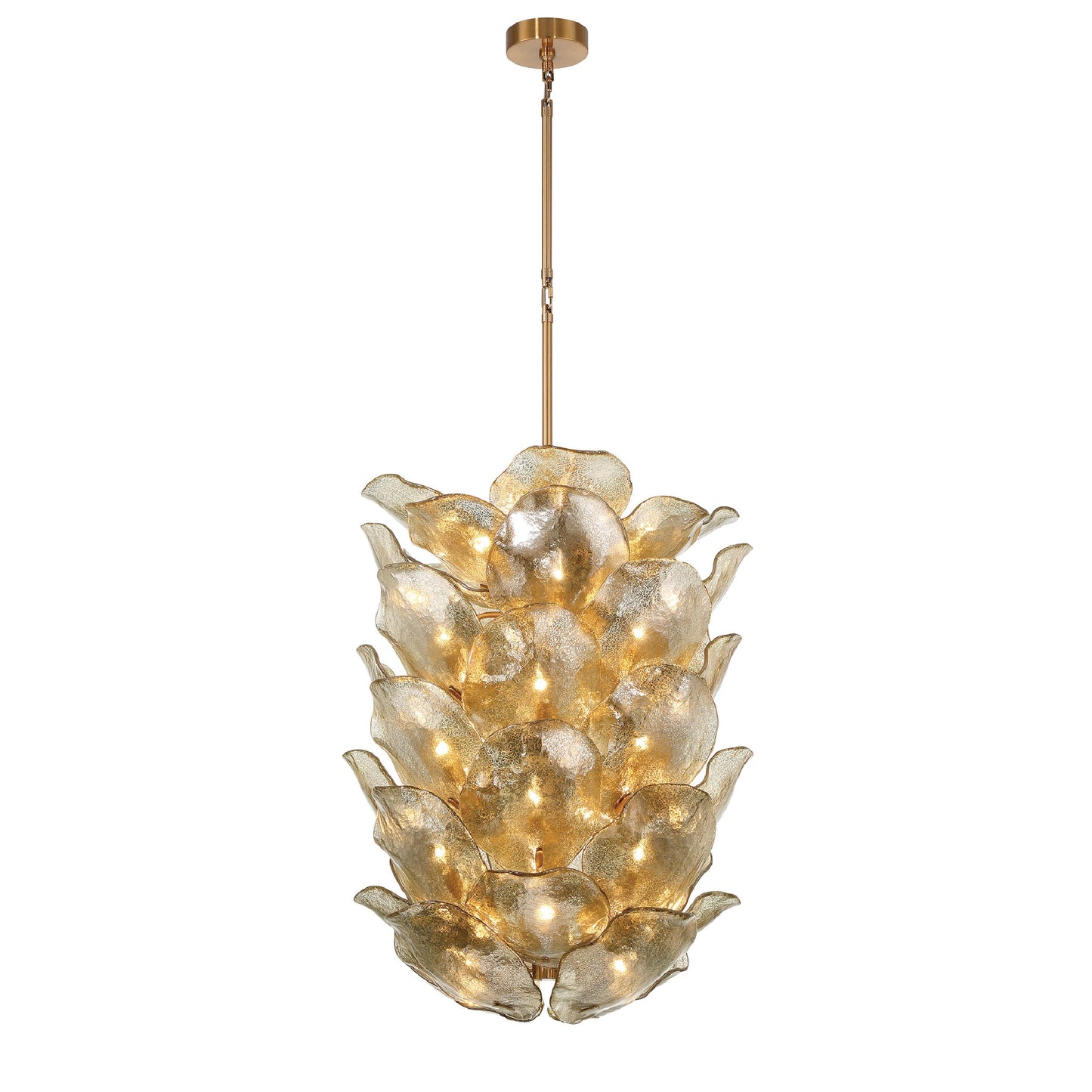 MONTE-CARLO 40 Light Floral Pendant Light | Lighting Creations