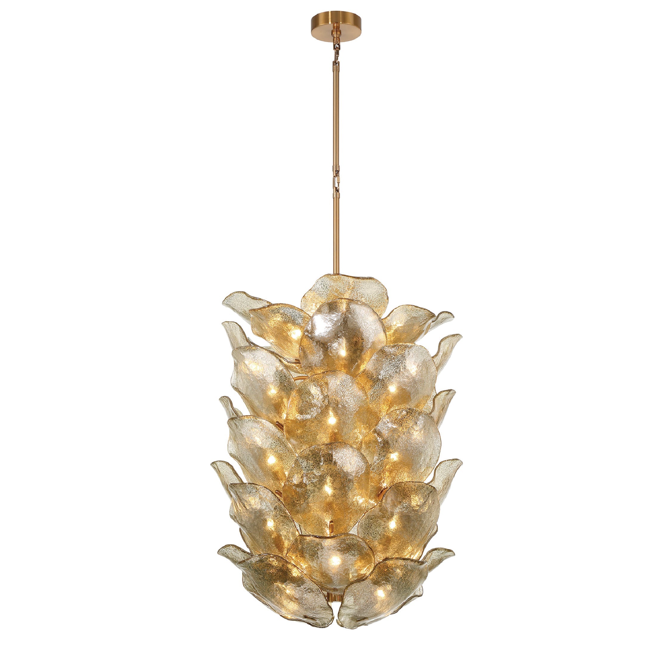 MONTE-CARLO 40 Light Floral Pendant Light | Lighting Creations
