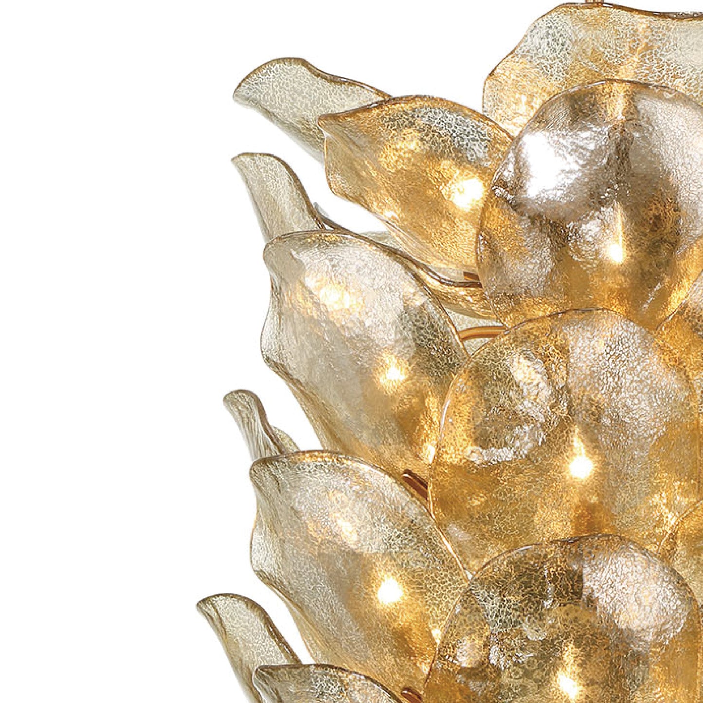 MONTE-CARLO 40 Light Floral Pendant Light | Lighting Creations