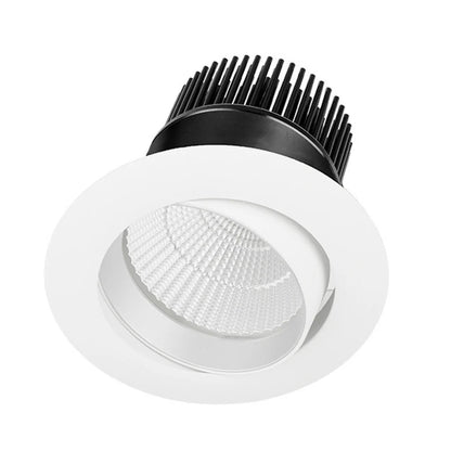 120mm LED Downlight 10w Black, Silver, White 2.7k, 3k, 4k, 5k, Vivid CRI 90+ XDM10 Trend Lighting - Mases LightingTrend Lighting