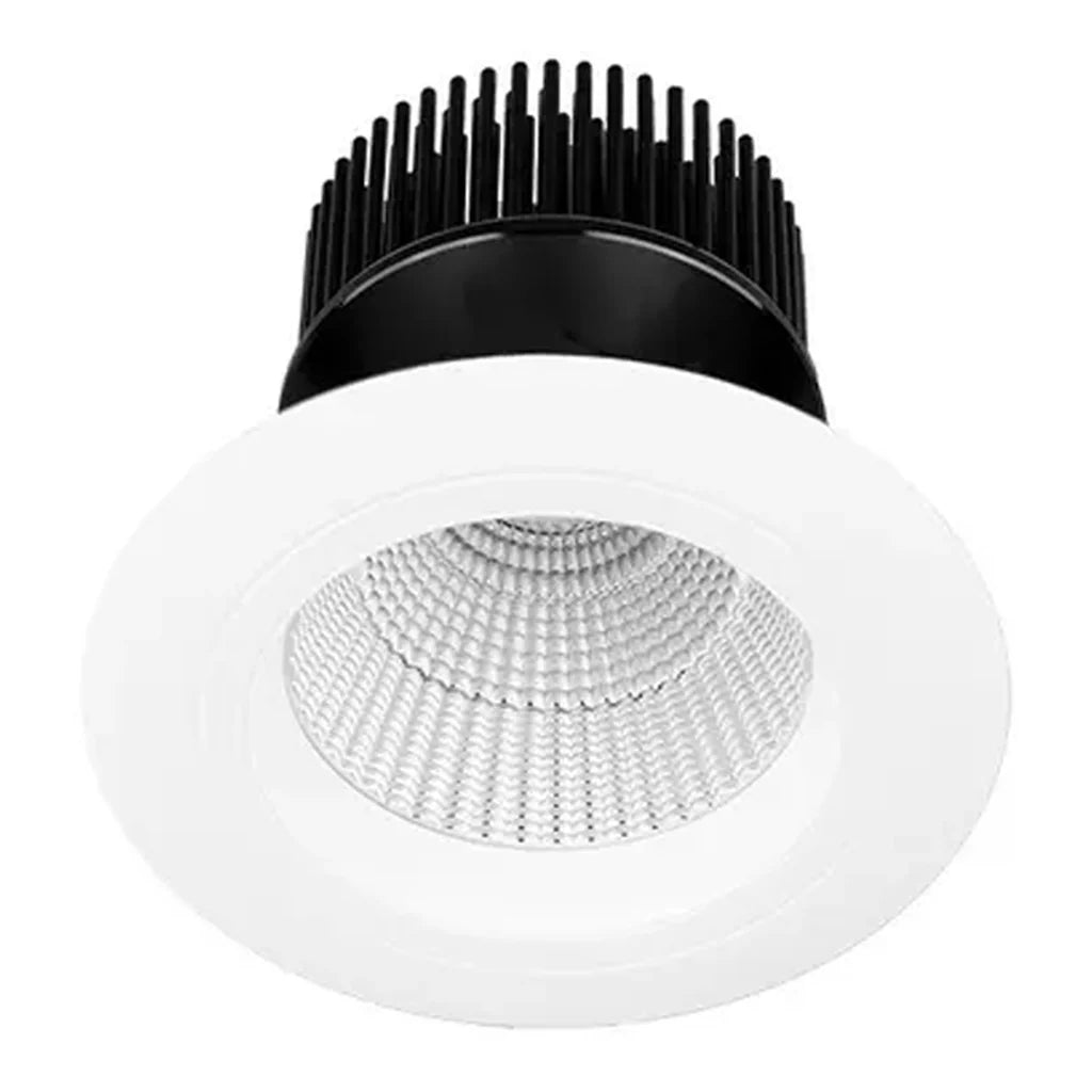 120mm LED Downlight 15w Black, Silver, White 2.7k, 3k, 4k, 5k, Vivid CRI 90+ XDF15 Trend Lighting