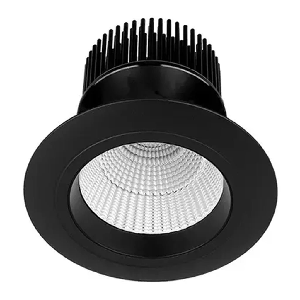 120mm LED Downlight 15w Black, Silver, White 2.7k, 3k, 4k, 5k, Vivid CRI 90+ XDF15 Trend Lighting