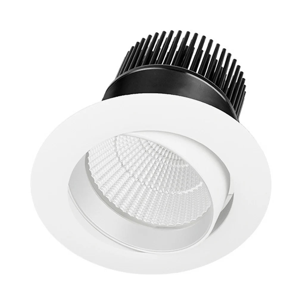 120mm LED Downlight 15w Black, Silver, White 2.7k, 3k, 4k, 5k, Vivid CRI 90+ XDM15 Trend Lighting