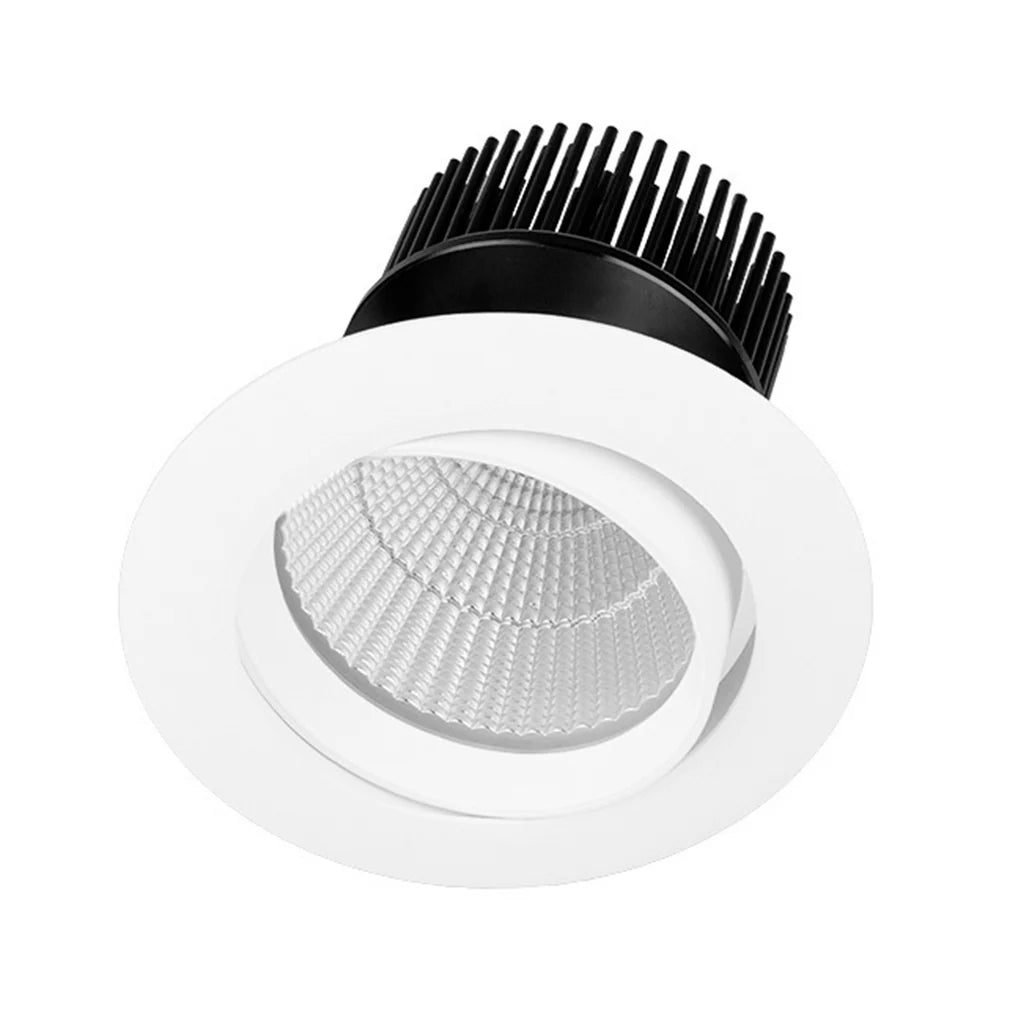 120mm LED Downlight 25w Black, Silver, White 4k CRI 97+ XDM25-MED Trend Lighting