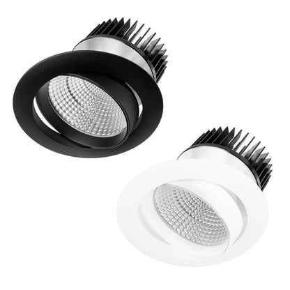150mm LED Downlight 55w Black, Silver, White 2.7k, 3k, 4k, 5k CRI 90+ XDL55 Trend Lighting - Mases LightingTrend Lighting