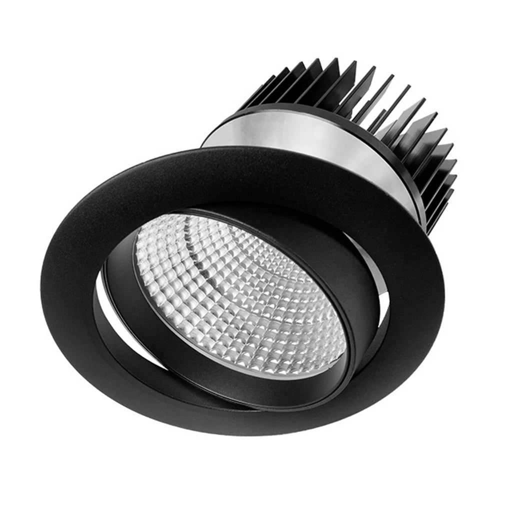 150mm Maxiled LED Downlight 35w Black, White, Silver 2.7k, 3k, 4k, 5k CRI 90+ XDL35 Trend Lighting - Mases LightingTrend Lighting