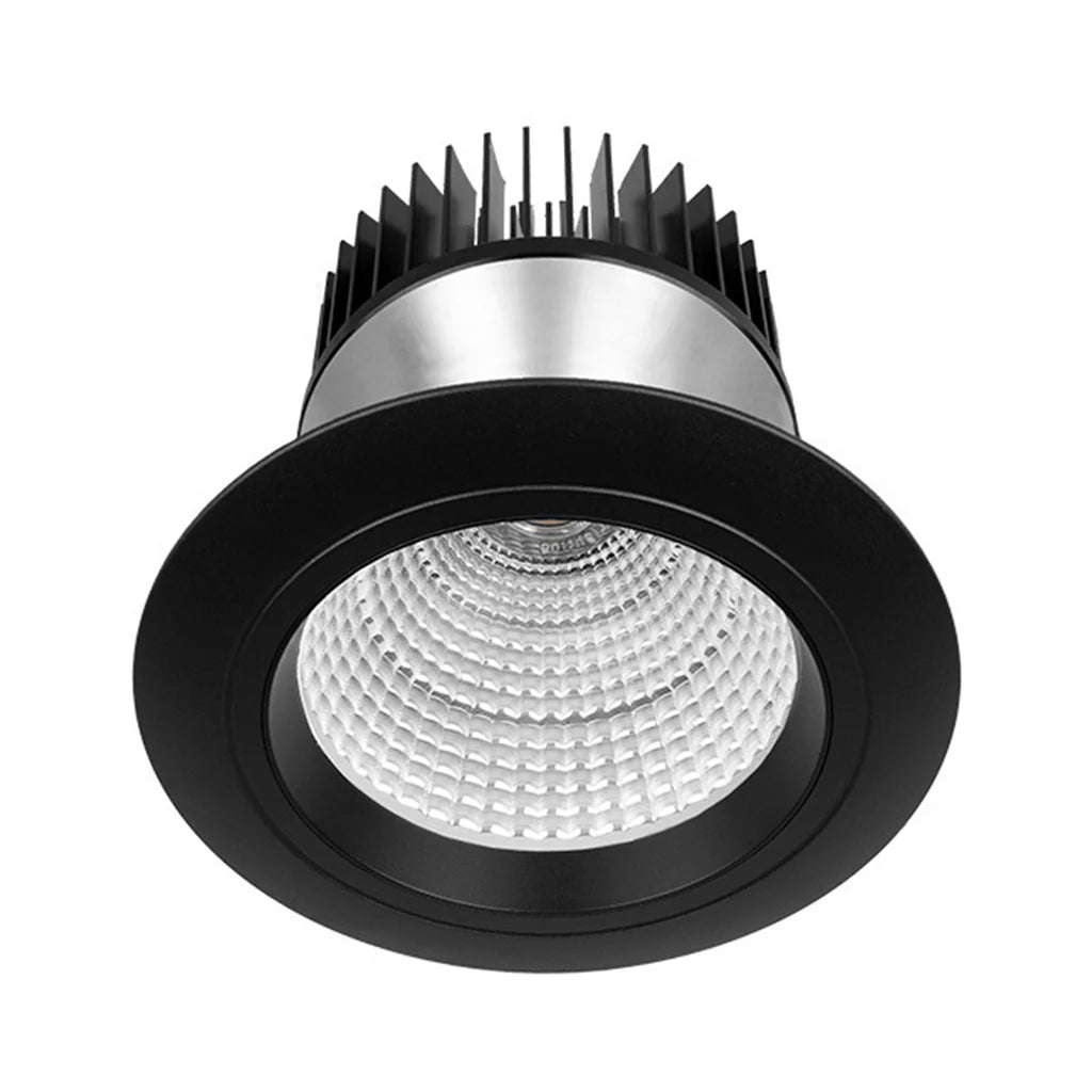 150mm Maxiled LED Downlight 55w White, Black or Silver 2.7k, 3k, 4k, 5k 90+ XDF55 Trend Lighting