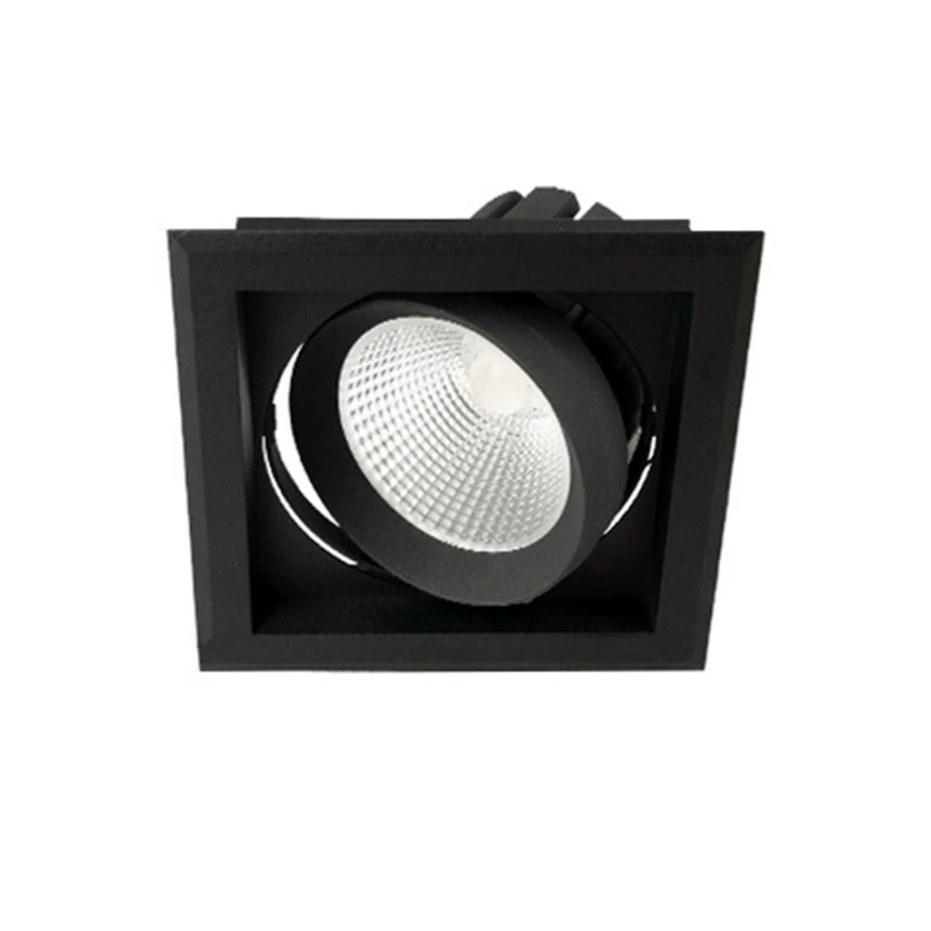 160mm LED Downlight 25w Black, White 3k, 4k XMC125 Trend Lighting