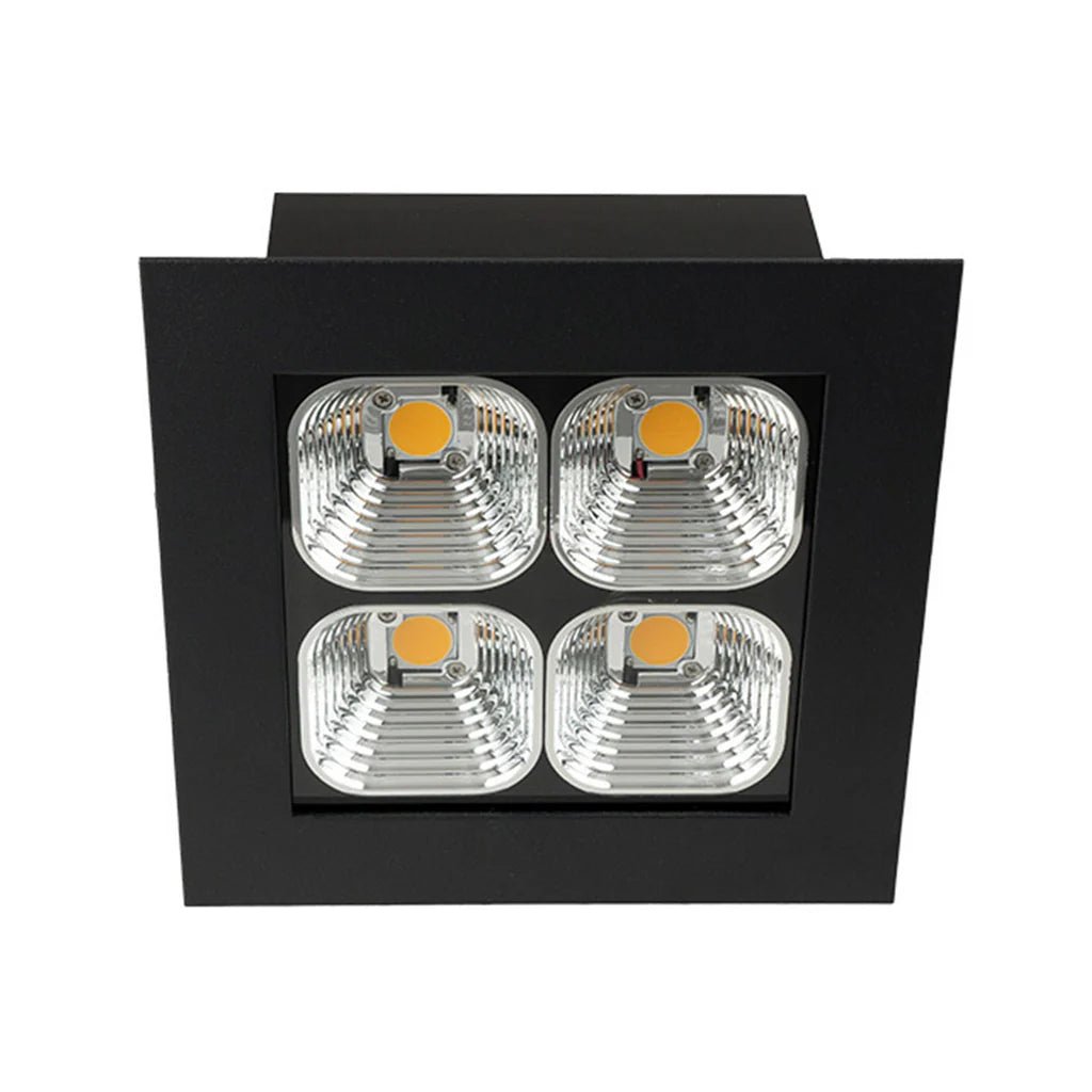 165mm Maxiled LED Downlight 42w White, Black, Silver 2.7k, 3k, 4k, 5k CRI 90+ XMW40 Trend Lighting