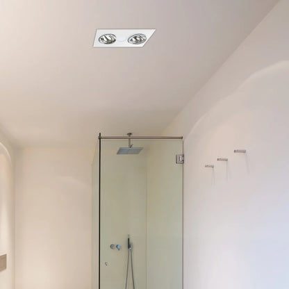 Brilliant White Horizon 2 Light Bathroom Mate
