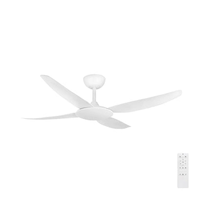 Brilliant Amari Series II 4-Blades 52'' DC Ceiling Fan With of Without Light