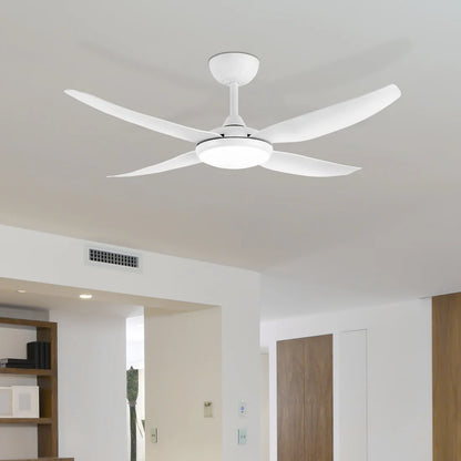 Brilliant Amari Series II 4-Blades 52'' DC Ceiling Fan With of Without Light