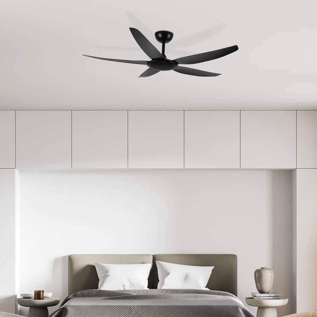 Brilliant Amari Series II 56'' DC 5-Blades Ceiling Fan With or Without Light