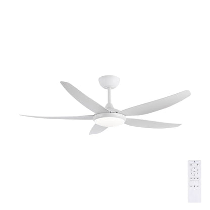 Brilliant Amari Series II 56'' DC 5-Blades Ceiling Fan With or Without Light
