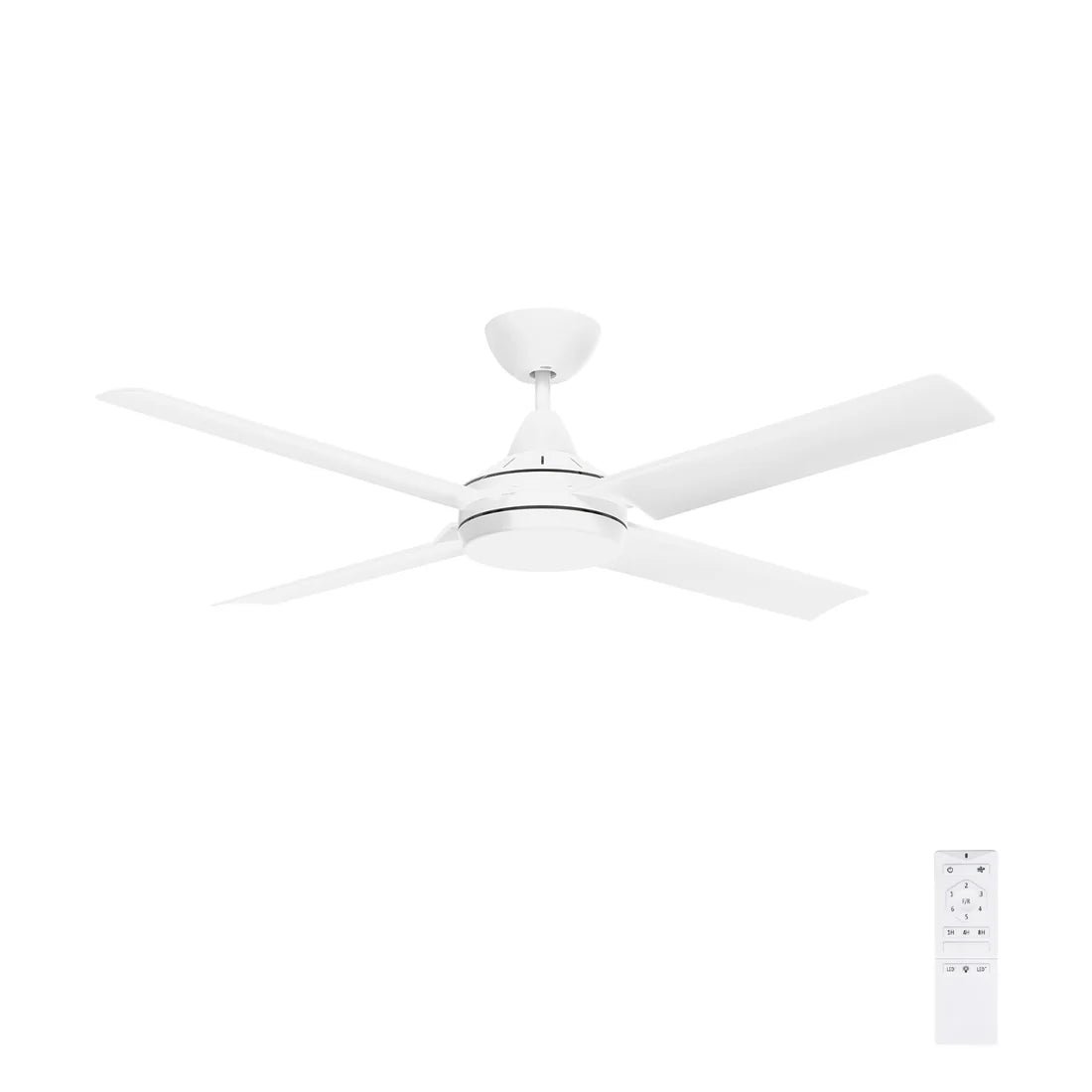 Brilliant Cairns 52" DC Ceiling Fan With of Without Light