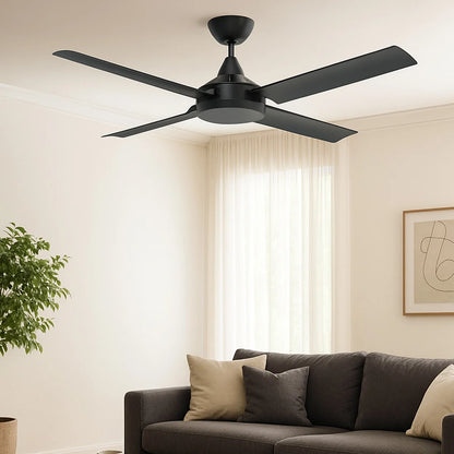Brilliant Cairns 52" DC Ceiling Fan With of Without Light