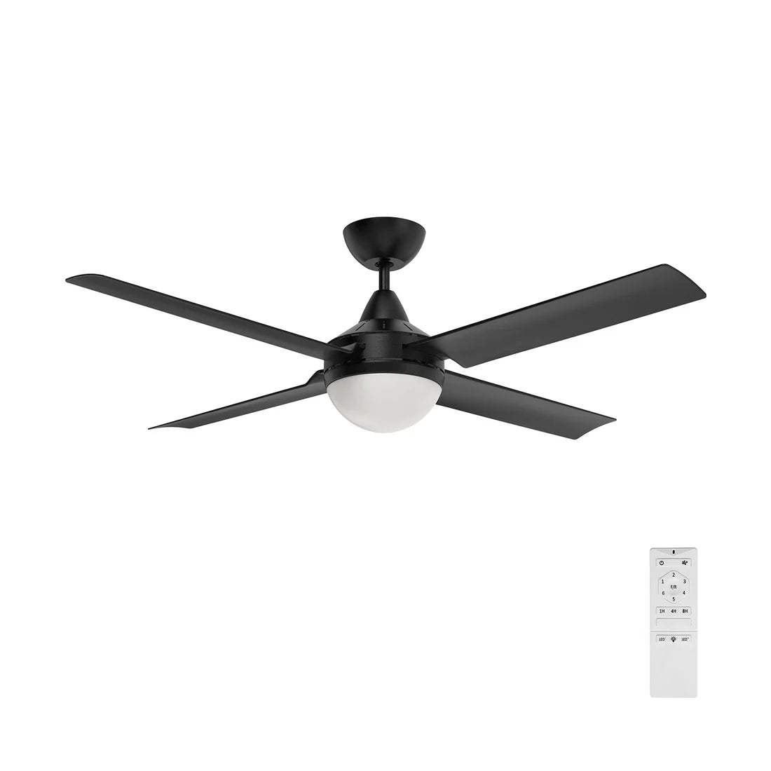 Brilliant Cairns 48" DC Ceiling Fan With of Without Light