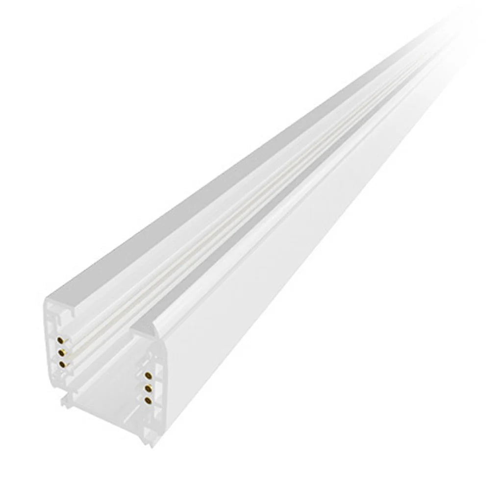 240V 3 - Circuit Track 3000mm in Black, White or Silver - Mases LightingTrend Lighting
