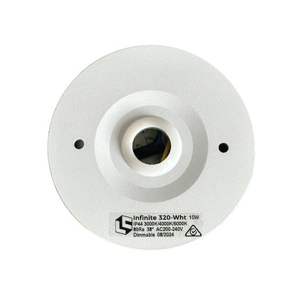 Infinite 320 Downlight by Lighting Creations White and Black