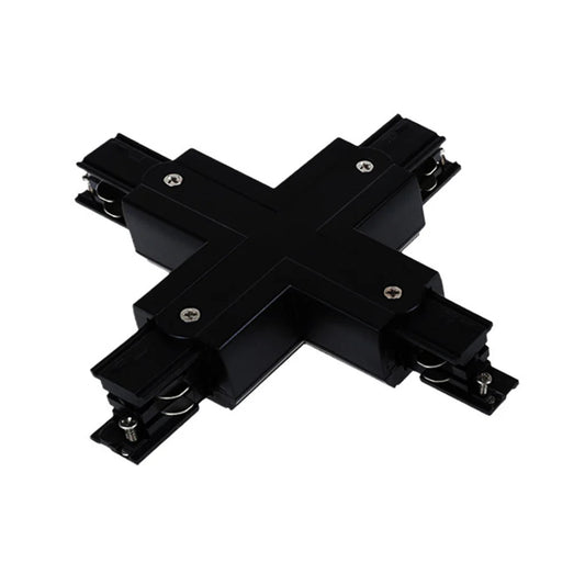 3 Circuit 4 - way Track Adaptor in Black, White or Silver - Mases LightingTrend Lighting