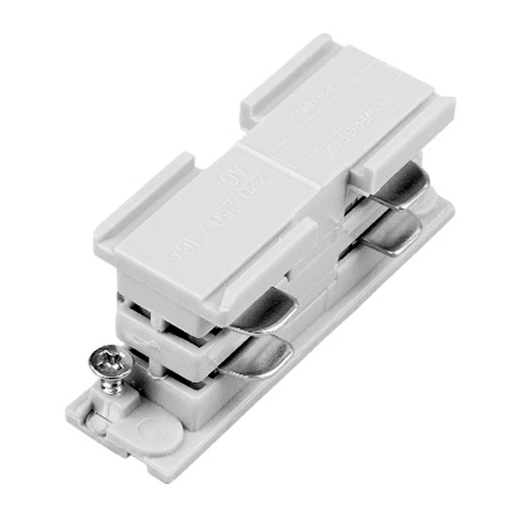 3 Circuit Track Straight Connector in Black, White or Silver - Mases LightingTrend Lighting