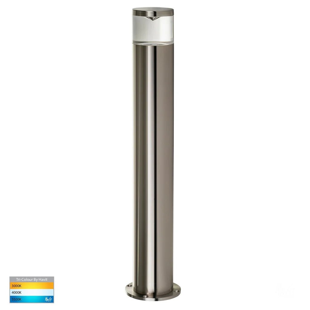 316 Stainless Steel Highlite Bollard Light 445mm Havit Lighting - HV1601T-SS316, HV1602T-SS316