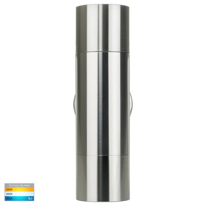 316 Stainless Steel Up/Down Wall Light CCT Havit Lighting - HV1005T, HV1007GU10T, HV1007MR16T - Mases LightingHavit Lighting