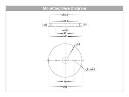 316 Stainless Steel Up/Down Wall Light CCT Havit Lighting - HV1005T, HV1007GU10T, HV1007MR16T - Mases LightingHavit Lighting