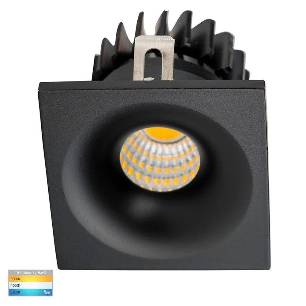 38mm Niche LED Downlight 3w Black, White CCT CRI 90+ HV5701T Havit Lighting - Mases LightingHavit Lighting