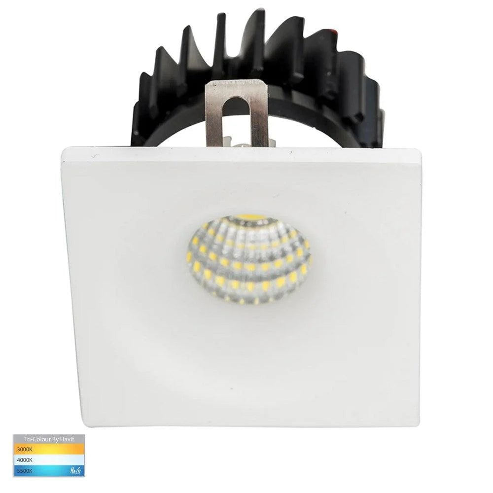 38mm Niche LED Downlight 3w Black, White CCT CRI 90+ HV5701T Havit Lighting