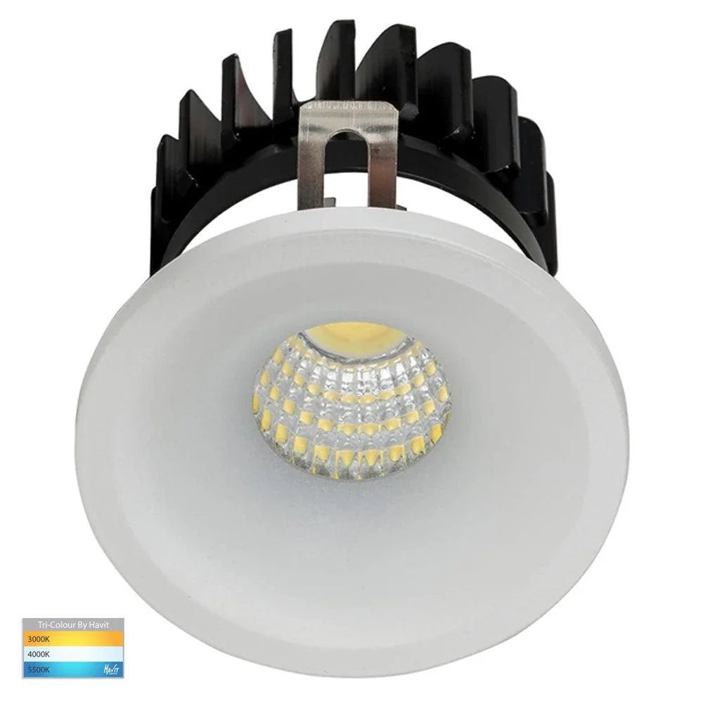 38mm Niche LED Downlight 3w Black, White CCT CRI 90+ HV5702T Havit Lighting - Mases LightingHavit Lighting