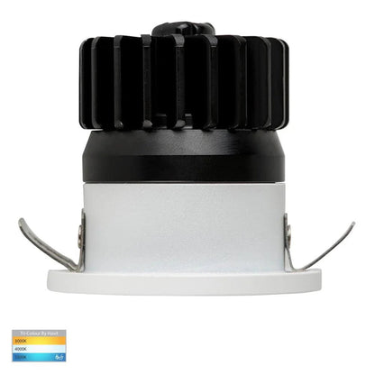 38mm Niche LED Downlight 3w Black, White CCT CRI 90+ HV5702T Havit Lighting - Mases LightingHavit Lighting