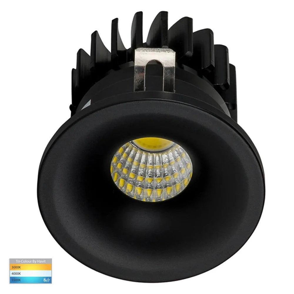 38mm Niche LED Downlight 3w Black, White CCT CRI 90+ HV5702T Havit Lighting