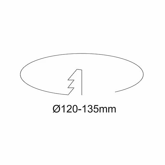 3A 15W High Efficiency Downlight DL1019/15W/TC - Mases Lighting3A
