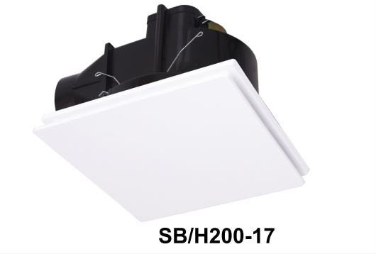 3A Altair 17 Exhaust Fan Square (H200-17) - Mases Lighting3A Lighting