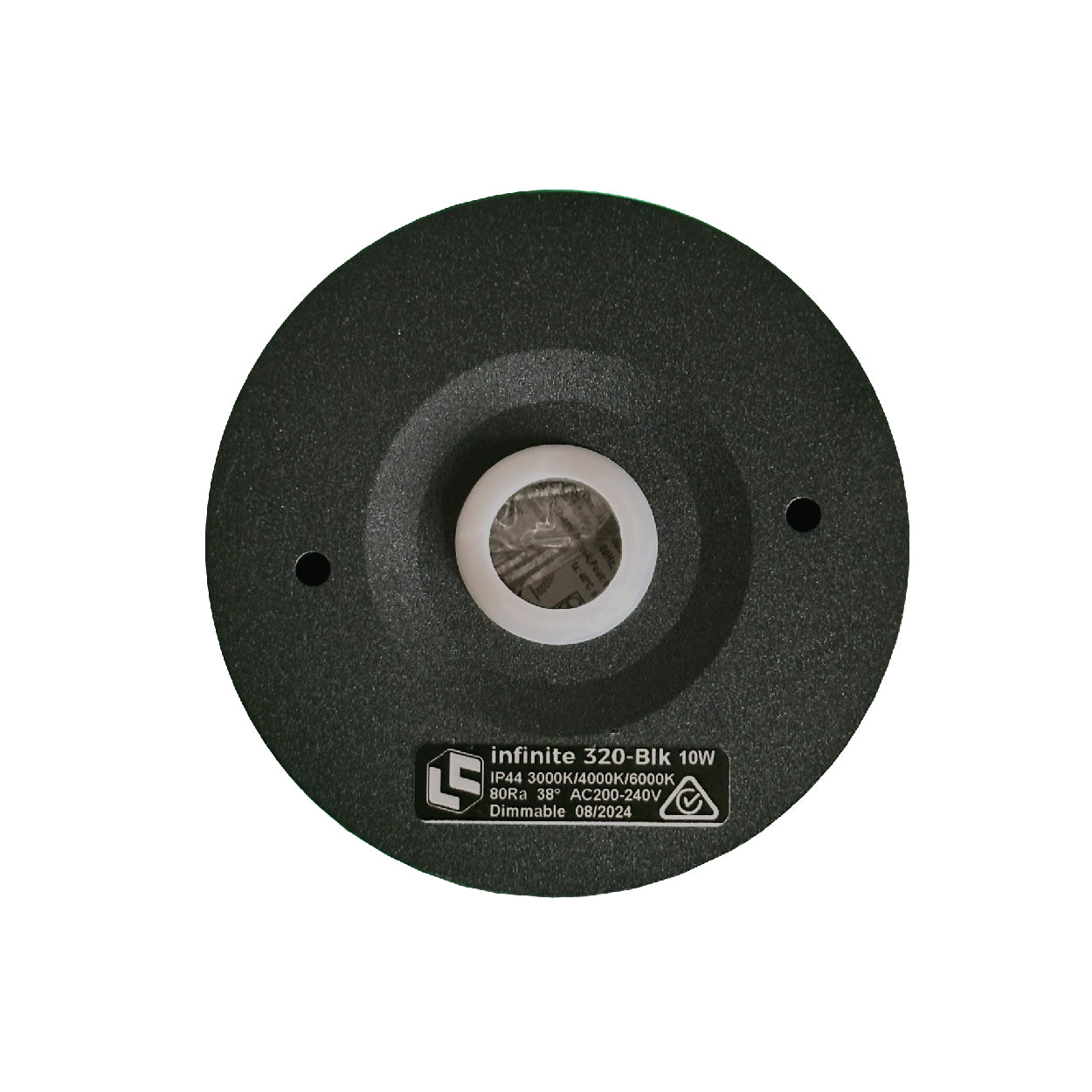 Infinite 320 Downlight by Lighting Creations White and Black