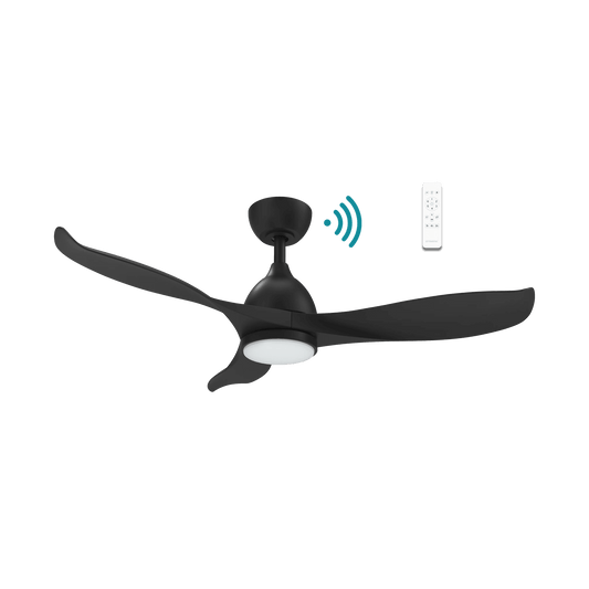 42" Scorpion DC Ceiling Fan Matt White or Matt Black with Light MSDC1033 Martec Lighting - Mases LightingMartec