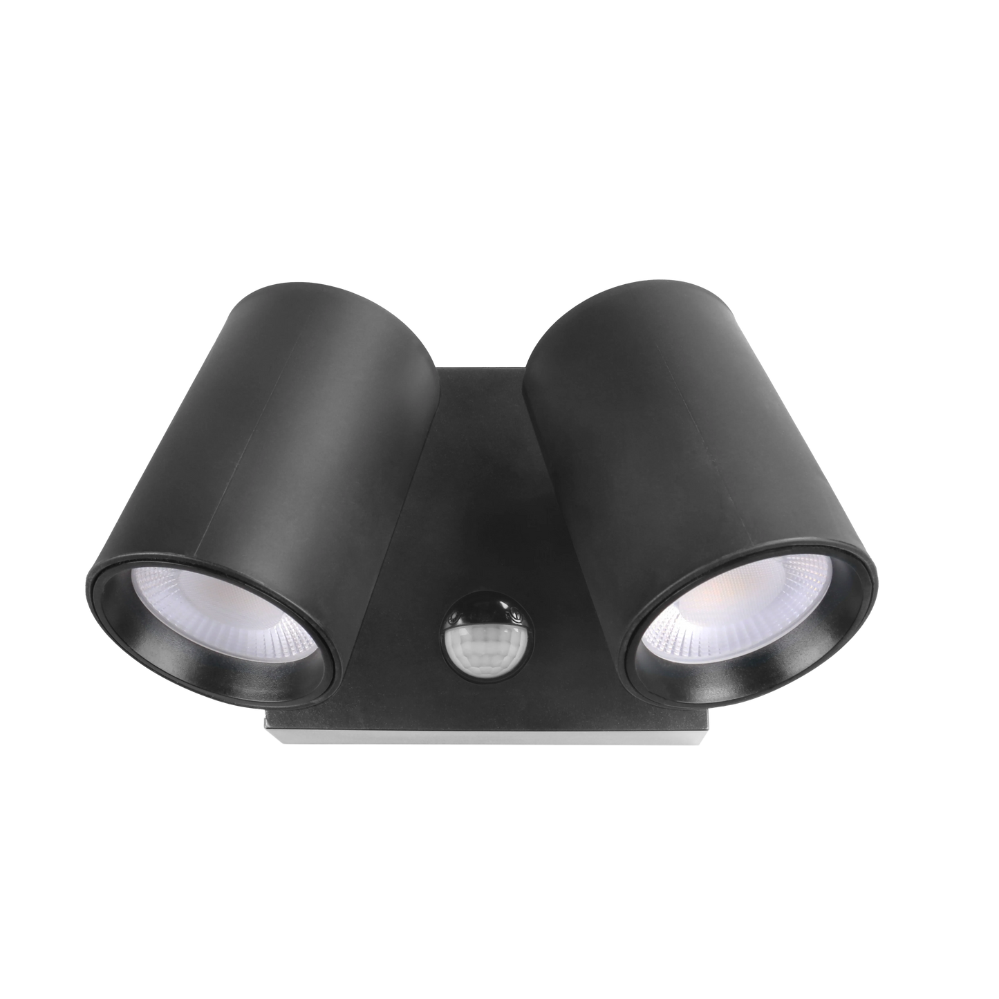 PHL4282SQ Lux 16W x2 Double LED Floodlight with Sensor in White or Black