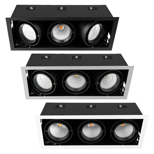 472mmx165mm LED Downlight 75w Black, Silver, White 2.7k, 3k, 4k, 5k, Vivid CRI 90+ XMB325 Trend Lighting - Mases LightingTrend Lighting