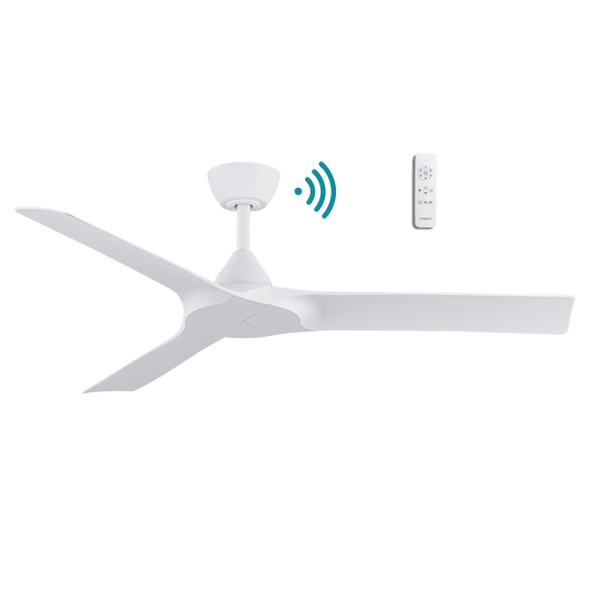 52” Alpine Smart DC Ceiling Fan Black/Walnut, White, Pewter/Charcoal MDCA133 Martec Lighting - Mases LightingMartec