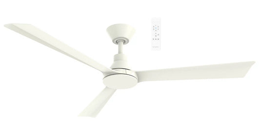 52" Riviera WiFi DC Ceiling Fan White MRDC133W Martec Lighting - Mases LightingMartec