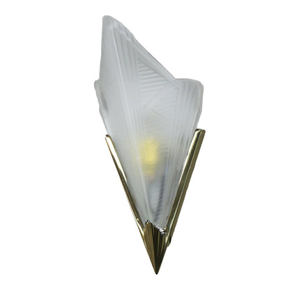 7011 1 Light Sconce Wall Light - Brass or Chrome - Mases LightingLode Lighting