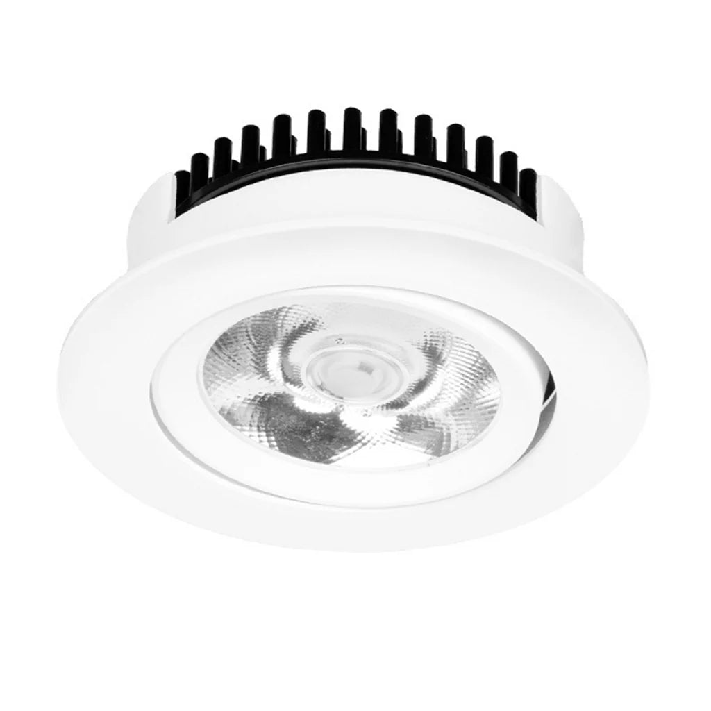 76mm Econoled LED Downlight 7w Black, White 3k, 4k EA7 Trend Lighting (Bulk 10 Pack)