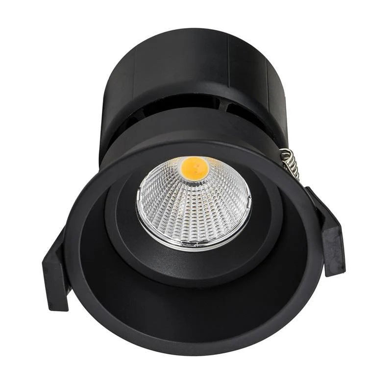 76mm LED Downlight 12w Prime Fixed Deep CCT CRI 90+ in Black or White - HV5513T - Havit Lighting