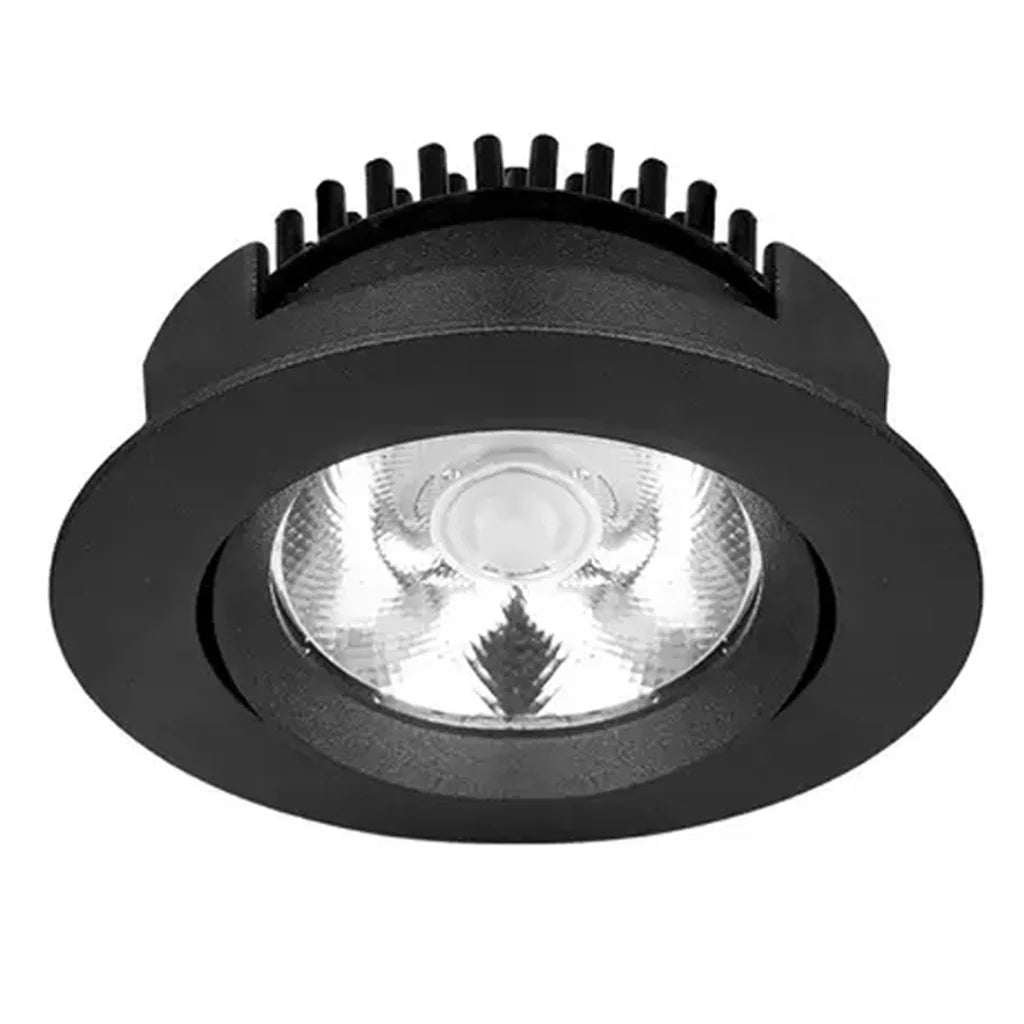 76mm LED Downlight 7w Black, White 3k, 4k EA73 Trend Lighting - Mases LightingTrend Lighting