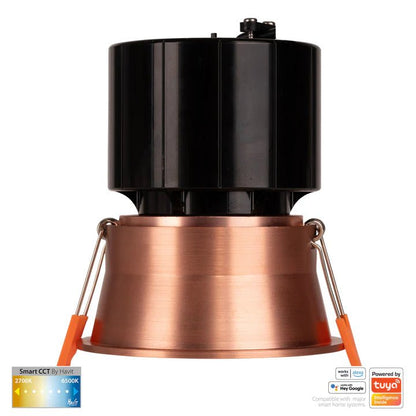 76mm Prime Wifi LED Downlight 12w CCT CRI 90+ HV5513CCT Havit Lighting - Mases LightingHavit Lighting