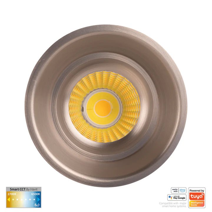 76mm Prime Wifi LED Downlight 12w CCT CRI 90+ HV5513CCT Havit Lighting