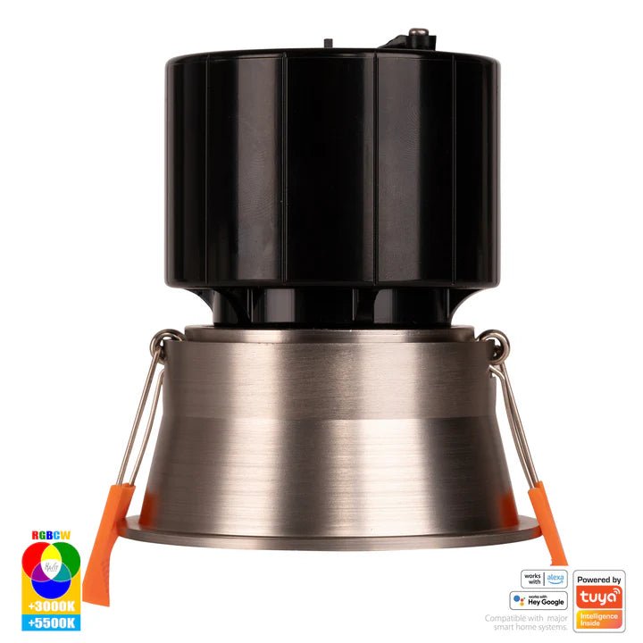 76mm Prime Wifi LED Downlight 12w RGBCW CRI 90+ HV5513RGBCW Havit Lighting
